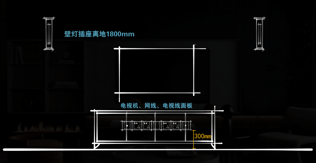 格栅灯布局