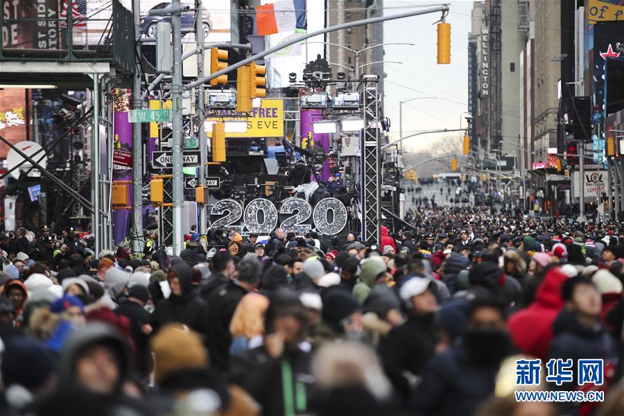 纽约时报广场跨年活动