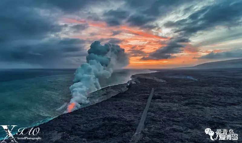 夏威夷火山喷发